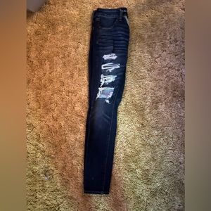 American eagle ripped jeans